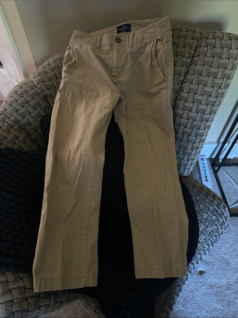 American Eagle Outfitters Tan Chino Pants - 28x28 Slim Straight Leg